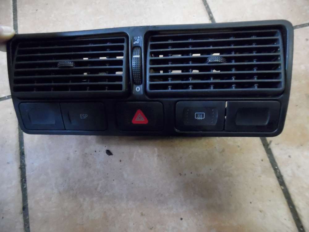VW Golf IV 1J1 Schalter Warnblinker Lftdse mitte 1J0819728