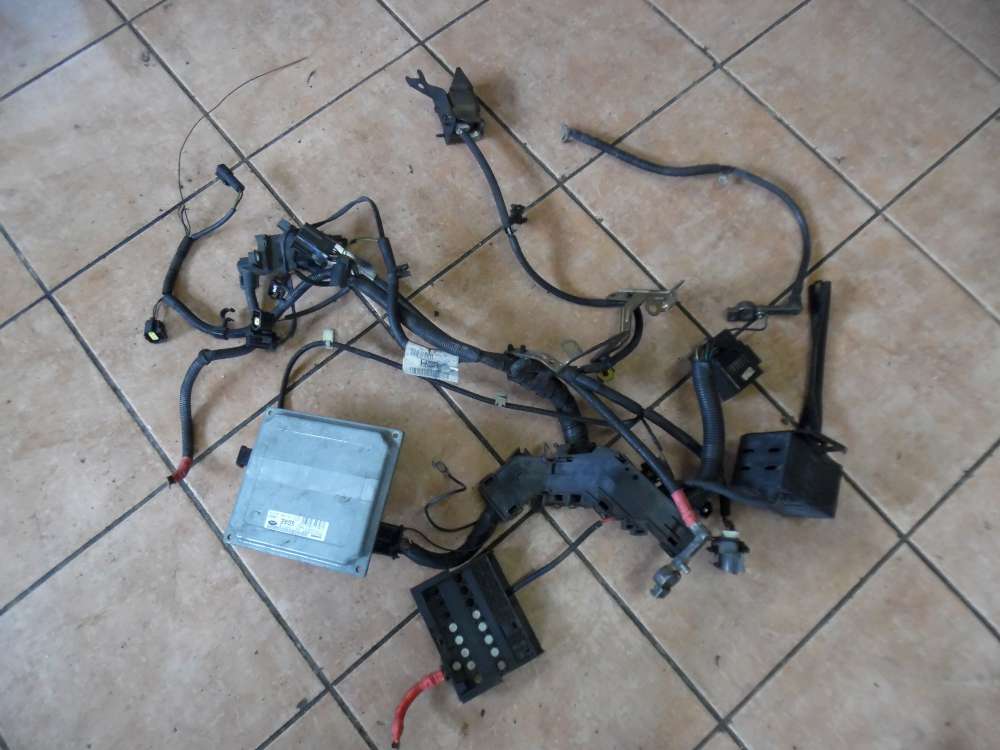 Ford Fiesta V 1.6 Motorsteuergert Motorkabelbaum 2S6T-14300FB/ 2S61-12A650JB/ 2S6T-14A076AA