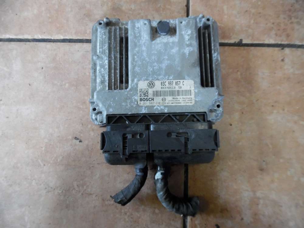 VW Golf V 1K Motorsteuergert 03C997057C Bosch 0261S02230 
