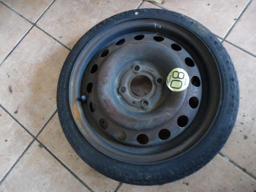 Ersatzrad Reserverad Nissan Micra K12 T105/70R14 84M