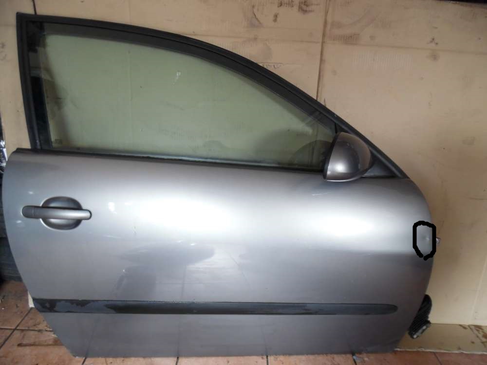 Seat Ibiza 6L 3-Trer Tr Vorne Rechts grau : LS7U