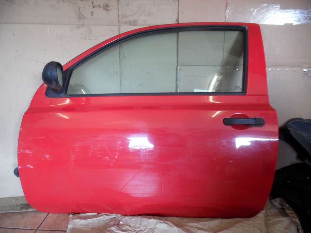 Nissan Micra K12 3-Trer Tr Vorne Links Rot