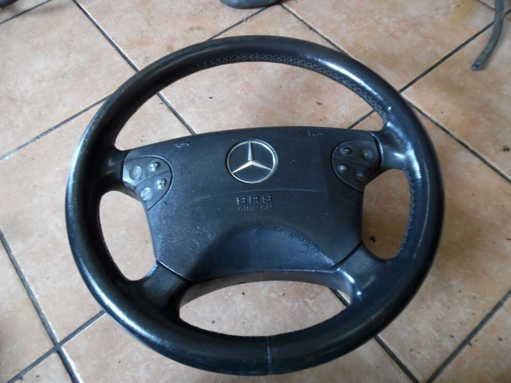 Mercedes E-Klasse W210 Lederlenkrad mit Multifunktionslenkrad 