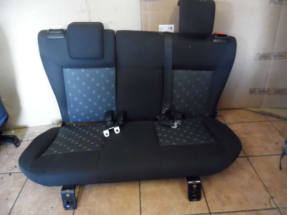 Ford Fiesta V 3-Trer Rcksitz Rcksitzbank Sitzbank Schwarz