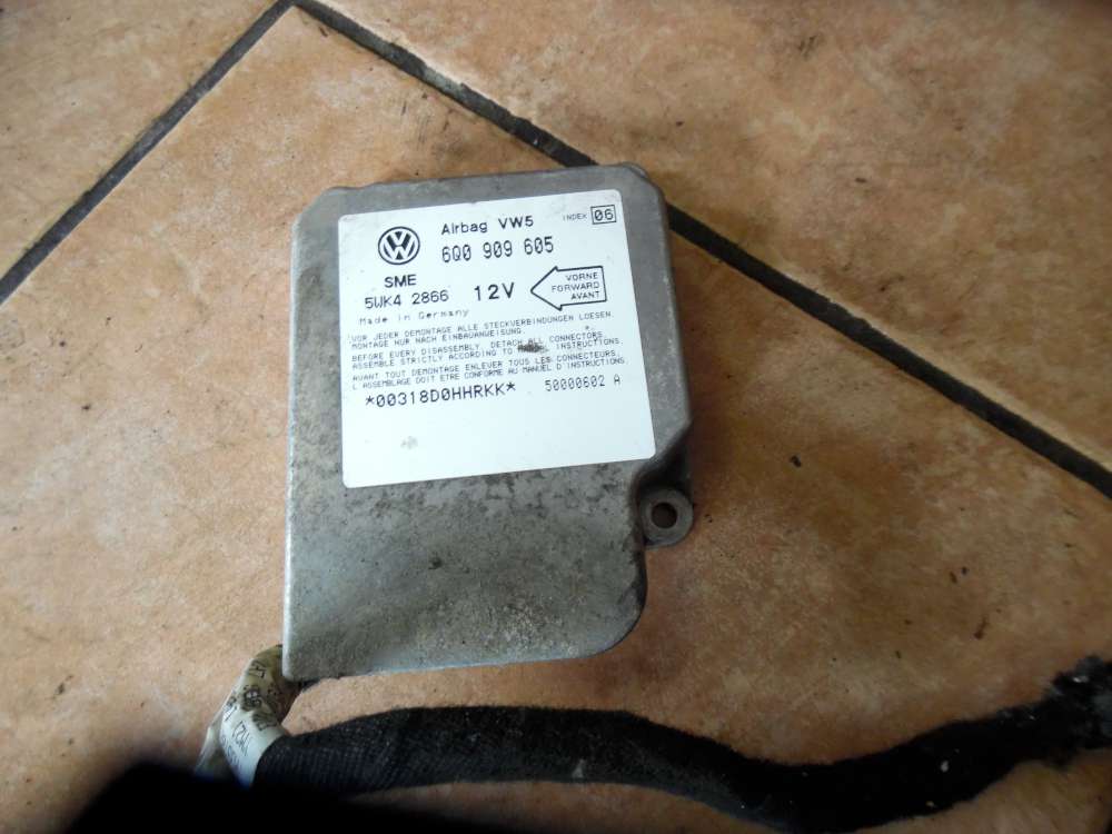 VW Sharan 7M Airbagsteuerger�t 6Q0909605