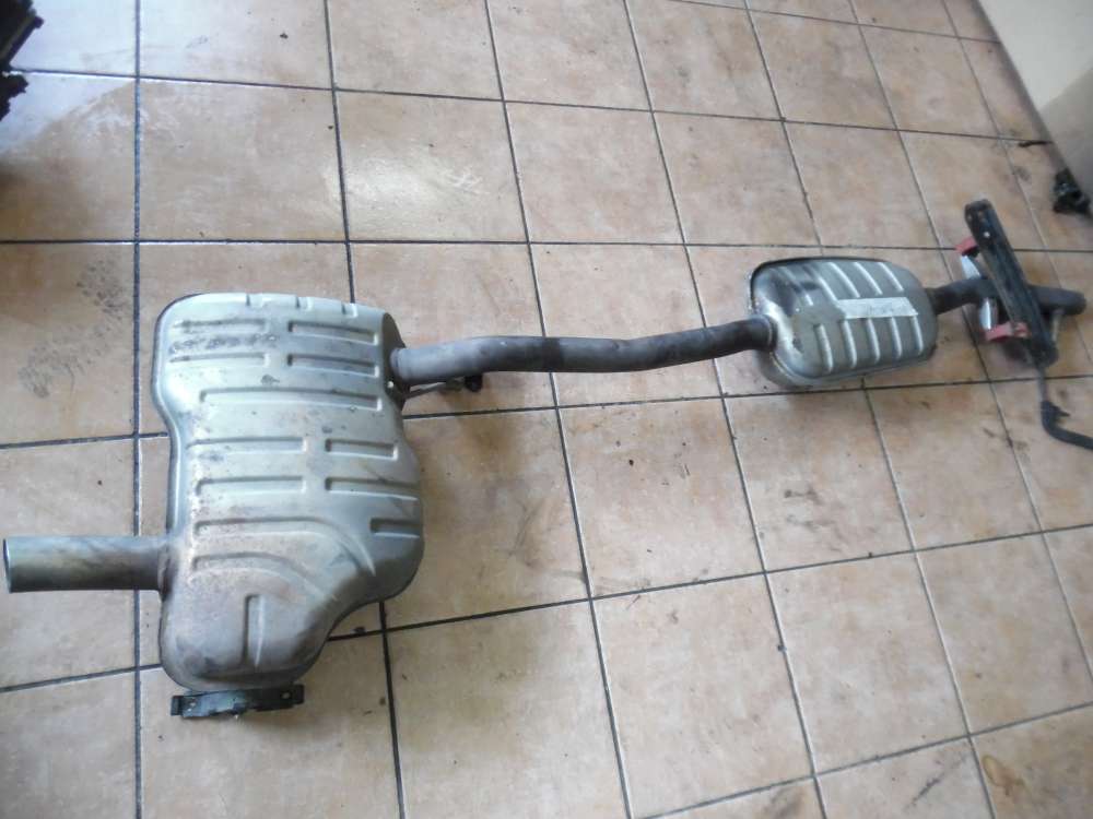 BMW E46 316i Auspuffanlage Endschahldmpfer 7506296 / 1708700