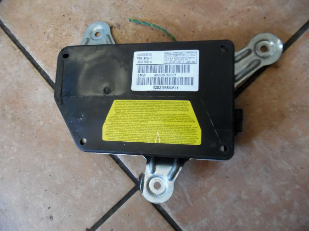 BMW 3-er 316ti Sicherheitsmodul Tr Vorne Rechts 40703578703Y