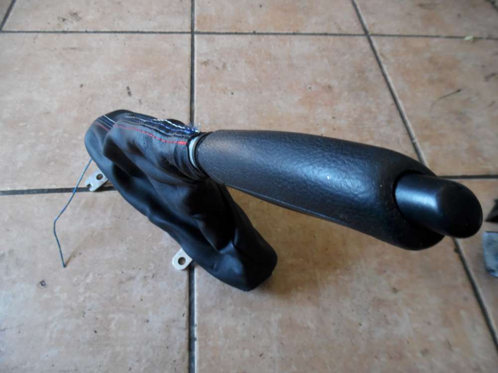 BMW 3er E46 Handbremshebel Leder Schwarz
