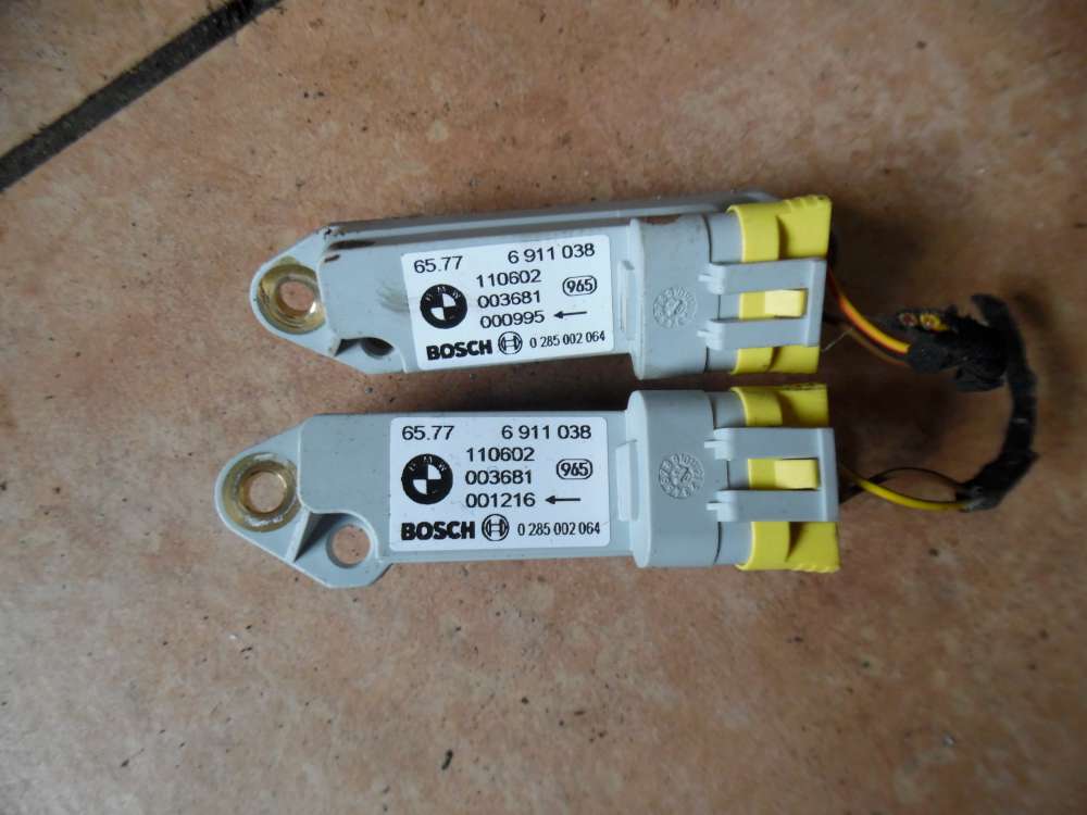 BMW 3er E46 Airbagsensor Aufprallsensor 6911038 
