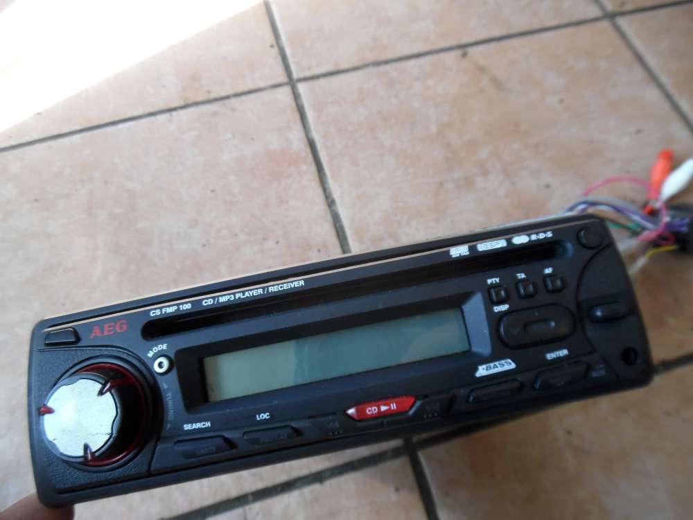 Peugeot 206 CD Autoradio AEG