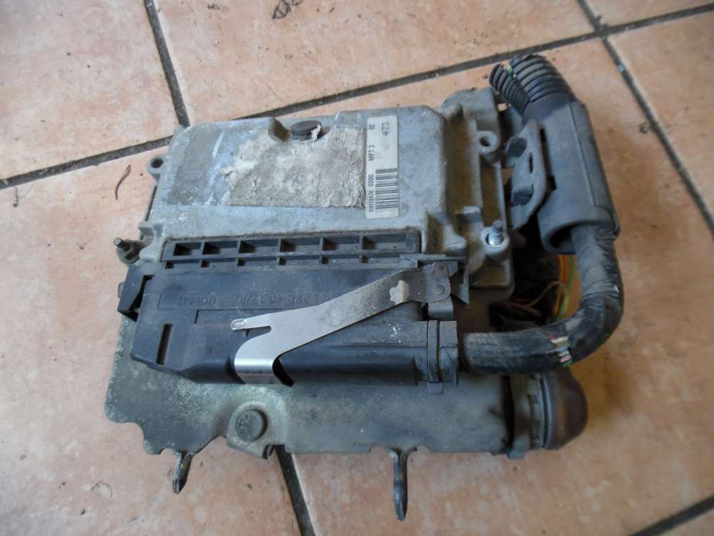 Peugeot 206 Motorsteuergert mit Stecker Kabel 9637680780