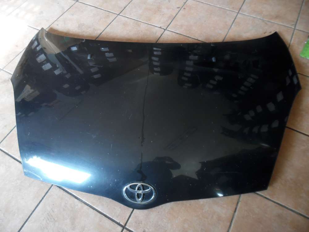 Toyota Yaris Verso Motorhaube Schwarz