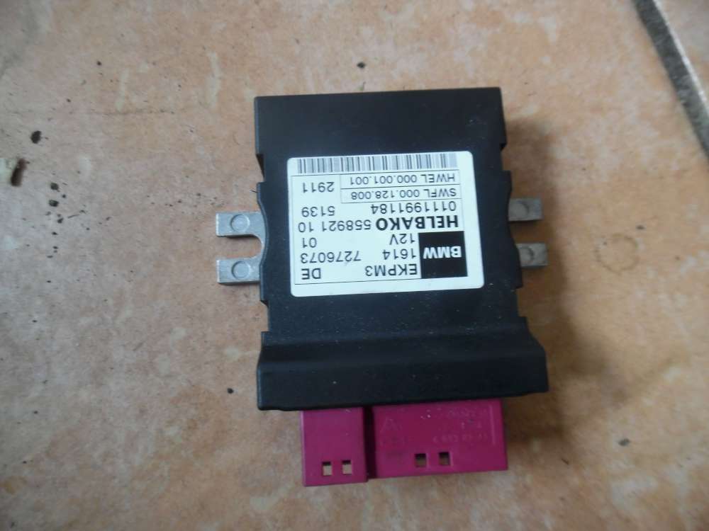 BMW 5er F10 Steuergert Kraftstoffpumpe 1614-7276073