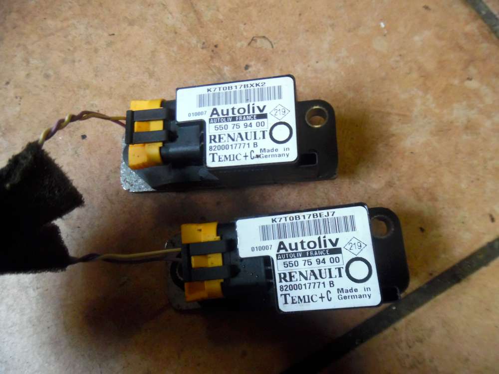 Renault Twingo I C06 Airbagsteuergert Crashsensor 8200017771B