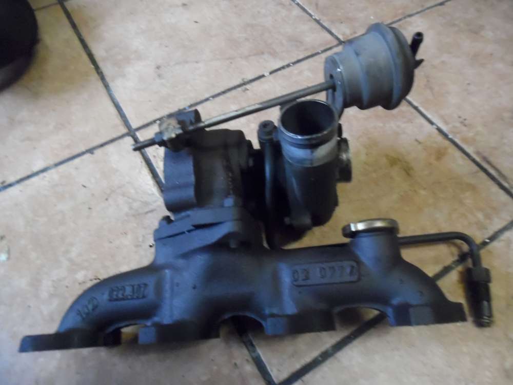 Renault Kangoo I 1,5TDi Turbolader mit Abgaskrmmer 5431015071 22735H33771