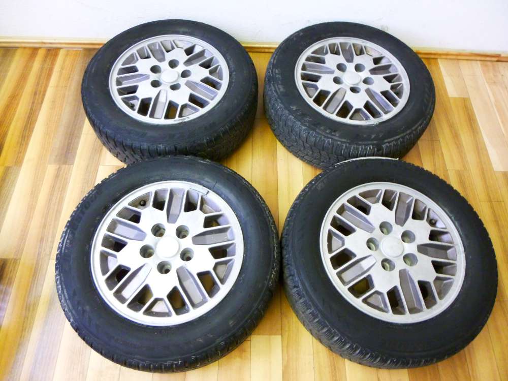 4 Komplettrder Alufelgen Winterreifen fr Chrysler Voyager 15x6J  195/65 R15 91H