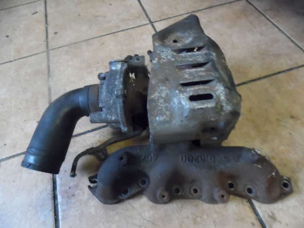Opel Astra F 1,7TD Turbolader mit Abgaskrmmer 