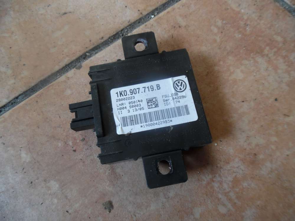  VW Touran 1T Steuergert Alarmanlage 1K0907719B