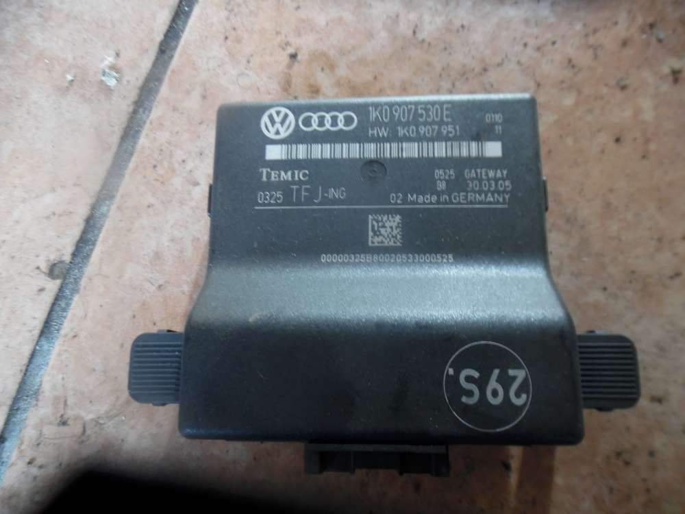 VW Touran 1T Steuergert Diagnose Gateway 1K0907530E