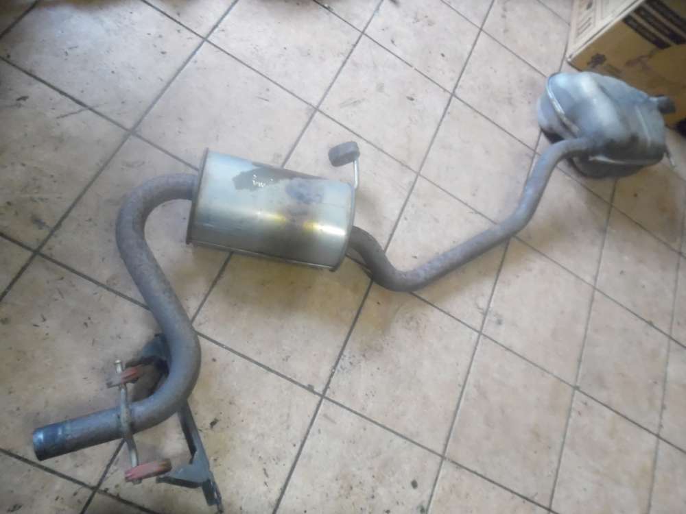 Skoda Octavia 1Z Endschalldmpfer Auspufftopf 1K0119L