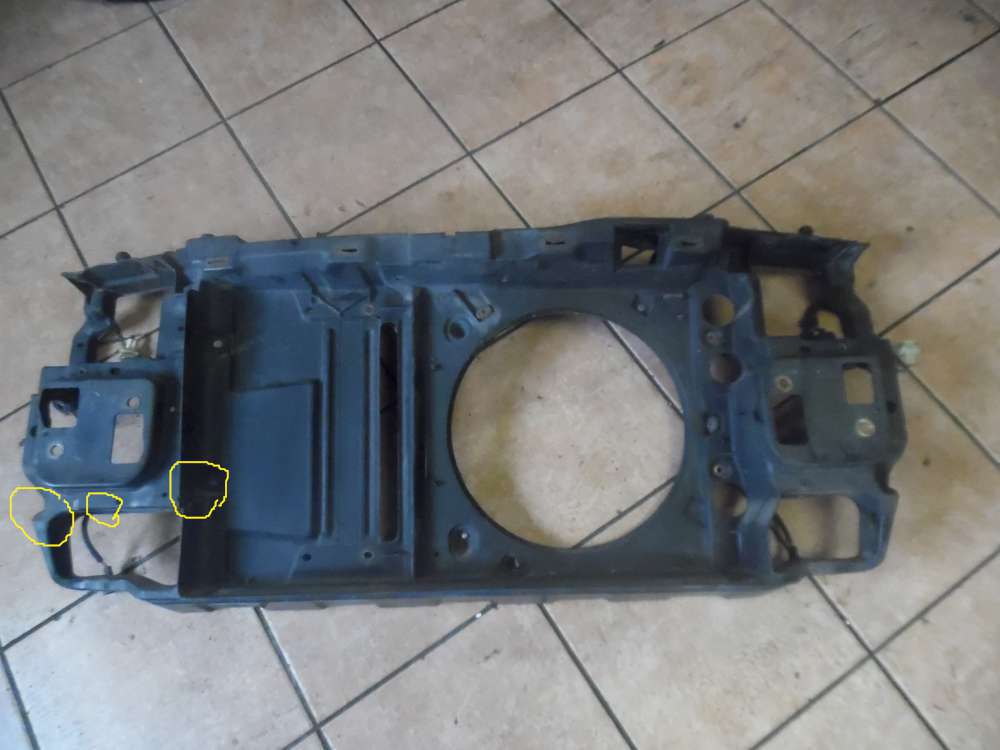 VW Polo 6N Schlosstrger Frontmaske mit Kabelbaum 6N0805594