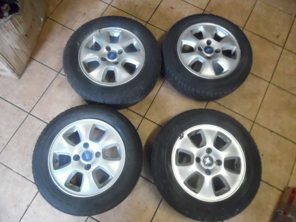 4x Alufelge ohne Reifen Ford Fiesta IV 5,5x14 H2 ET37,5 8A6J-AA