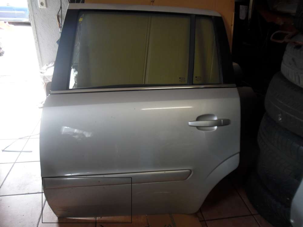 Opel Zafira B Tr Hinten Links Starsilber : Z157 