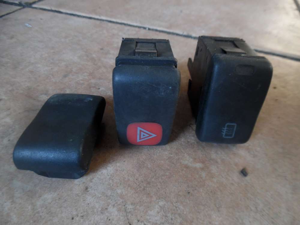 Seat Ibiza II Schalter fr Heckscheibenheizung Warnblink 6K1959621 6N1953235