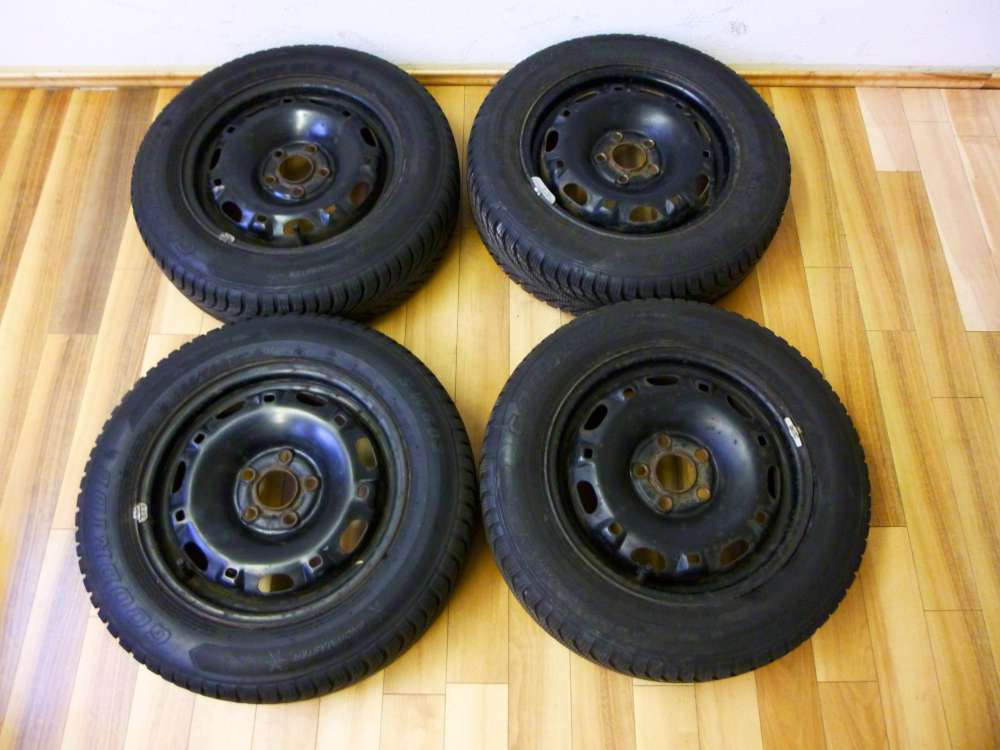 Stahlfelgen Winterreifen Skoda Fabia Polo 9N Seat Ibiza 165/70R14 81T 5Jx14H2