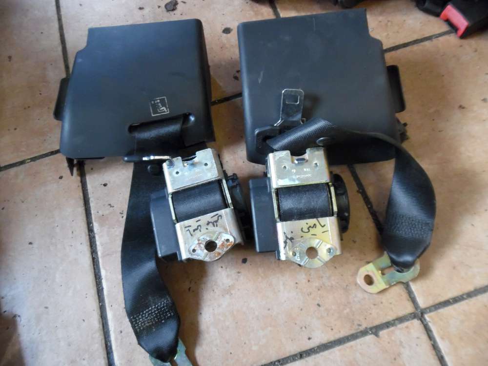 BMW 3er E46 Sicherheitsgurt mit Abdeckung Hinten 7000099 7000100
