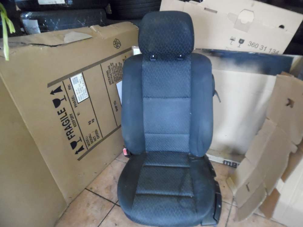 BMW 3er E46 Fahrersitz Sitz Vorne Links Stoff