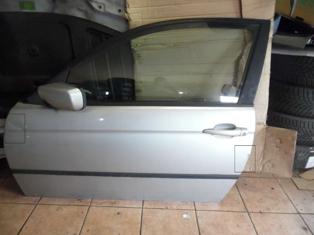BMW 3er E46 Compact Tr Vorne Links Titansilber 354/7