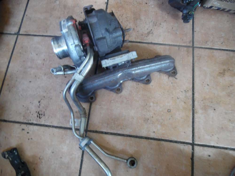 Renault Koleos Y 2,0dci Turbolader mit Abgaskrmmer