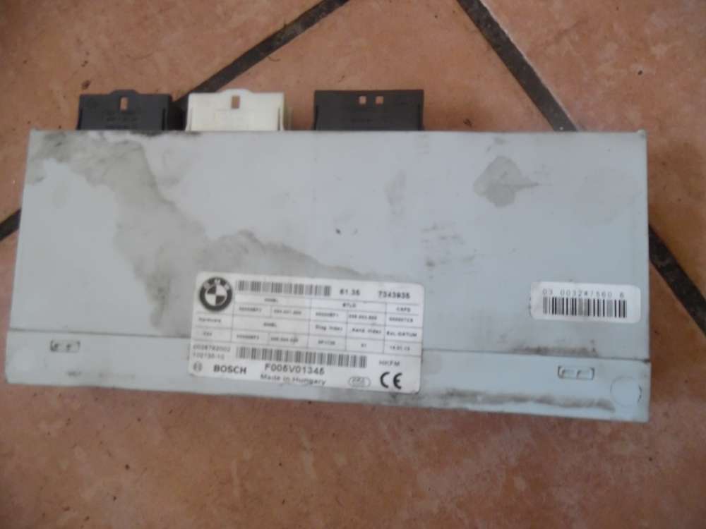 BMW 318d F31 Steuergert Heckklappenmodul ECU 7343935