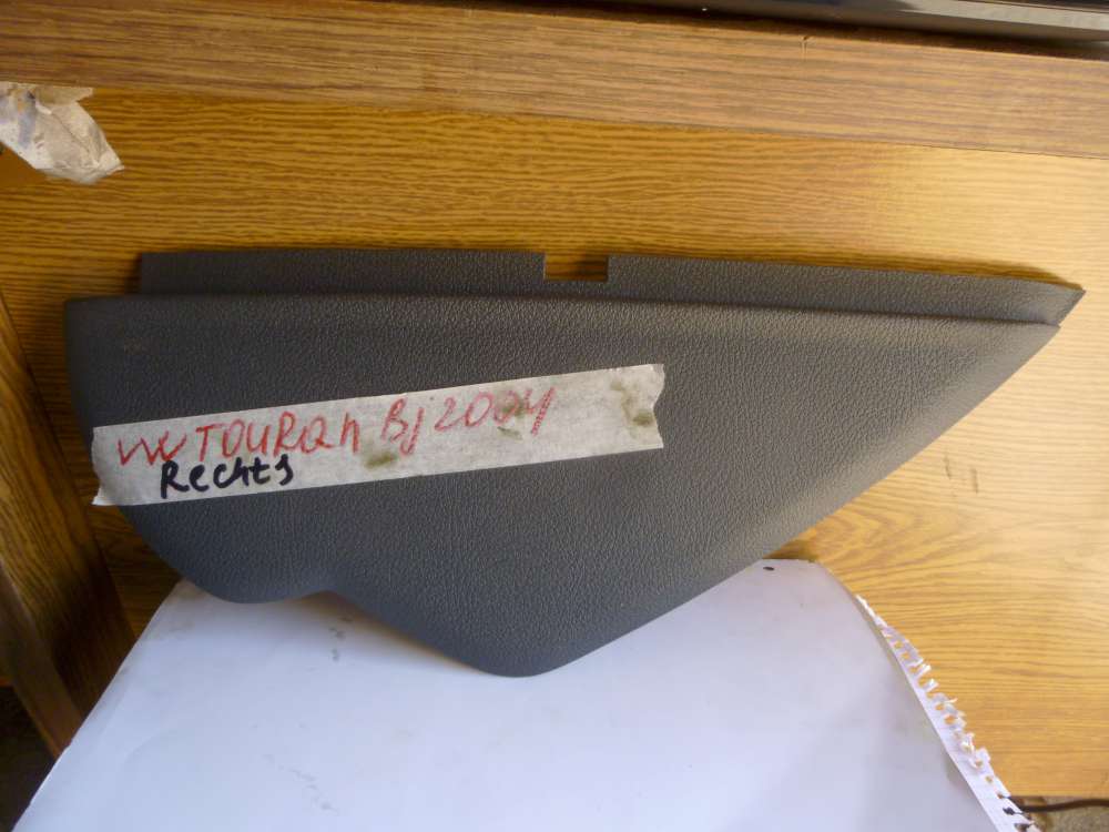  VW Touran 1T Armaturenbrett Seitenverkleidung Abdeckung Recht 1T1858248C