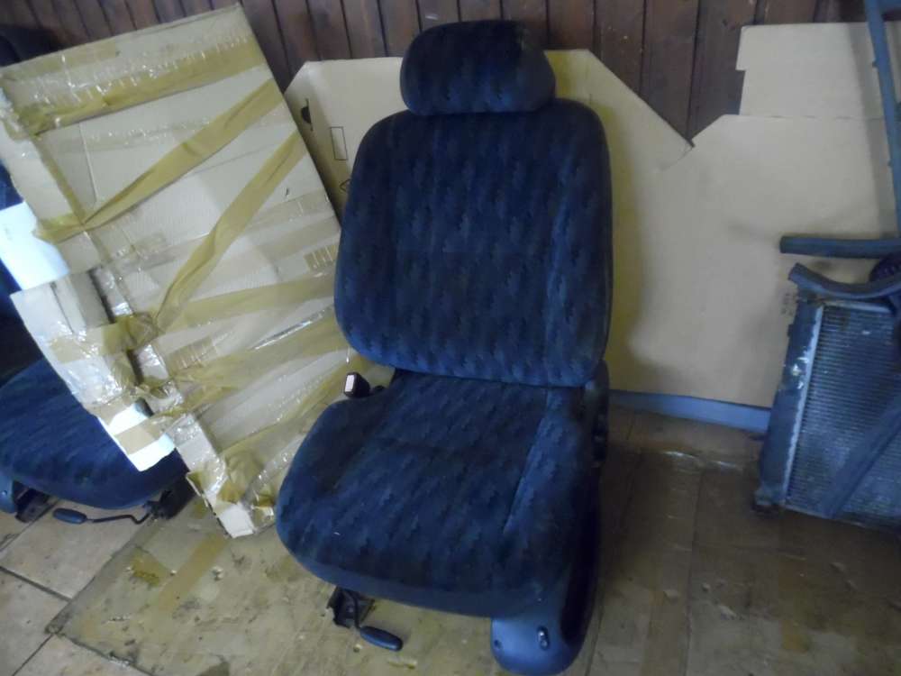 Ford Mondeo II Sitz Vorne Links Stoff Dunkelblau