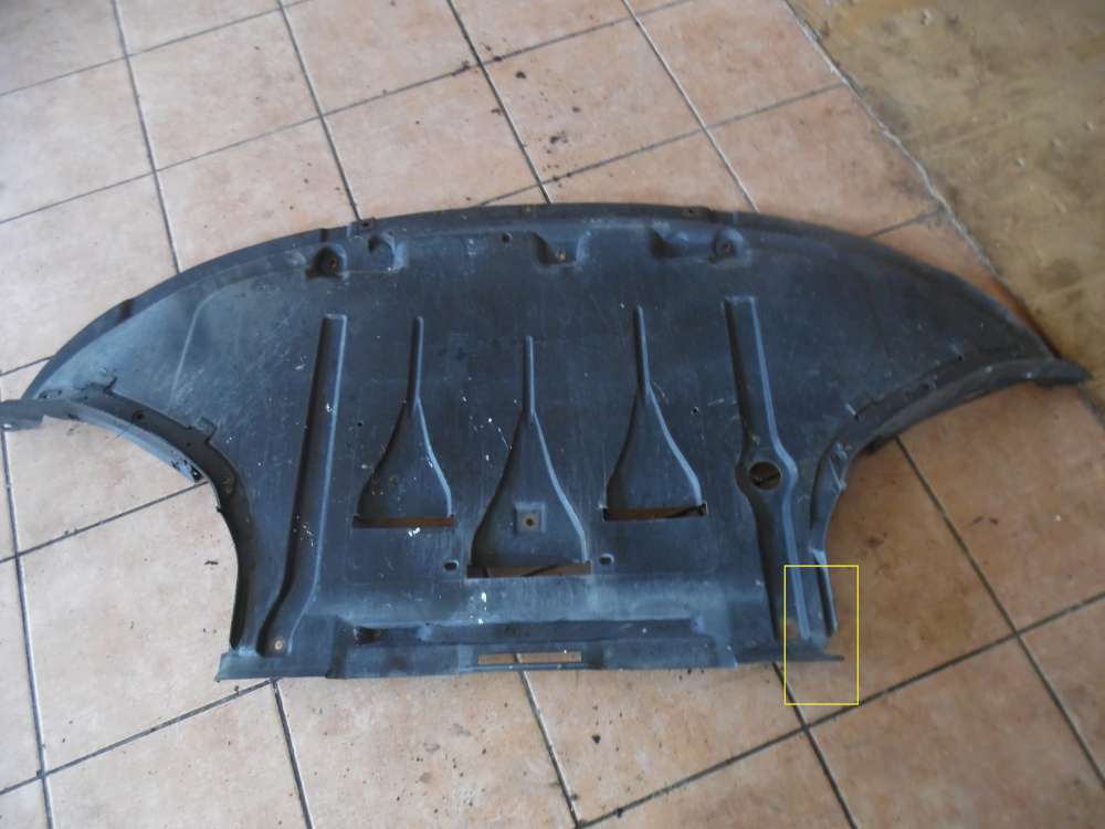  Audi A6 4F Unterfahrschutz Unterfahrschutz 4F0863821    