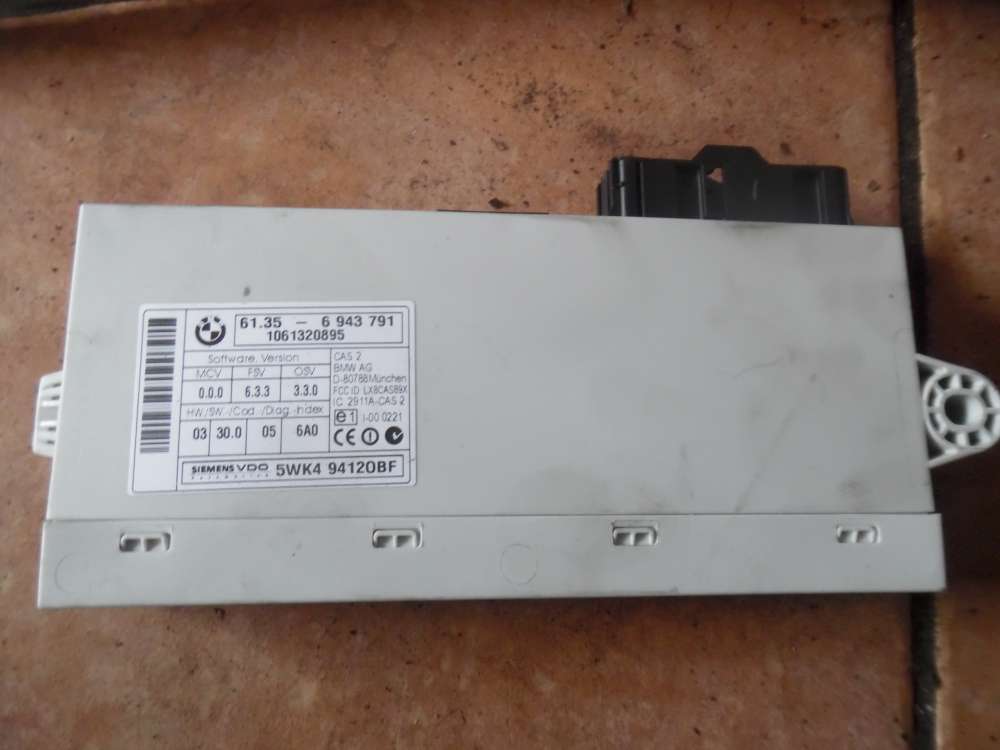 BMW 3er E91 Steuergert Komfortsteuergert 6943791
