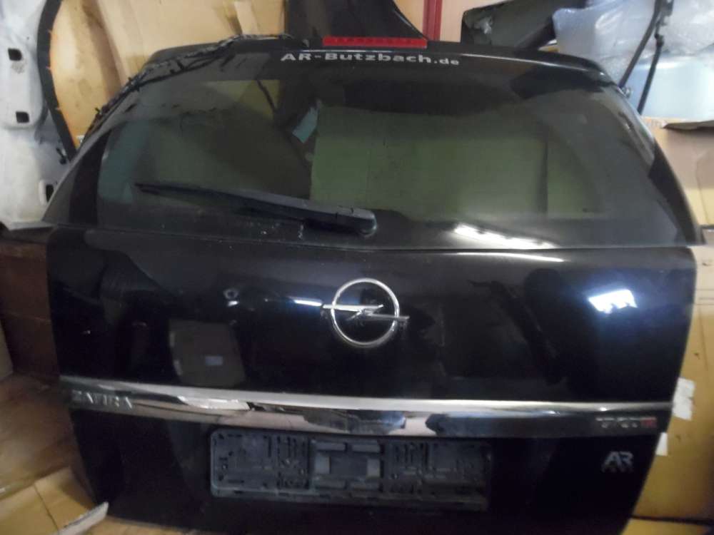 Opel Zafira B Heckklappe Heckdeckel Schwarz