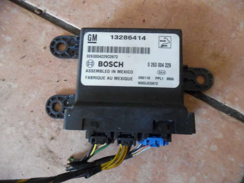 Opel Zafira B Steuergert PDC Einparkhilfe 13286414