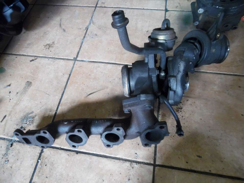 Mercedes-Benz C-Klasse W203 220CDi Turbolader mit Abgaskrmmer