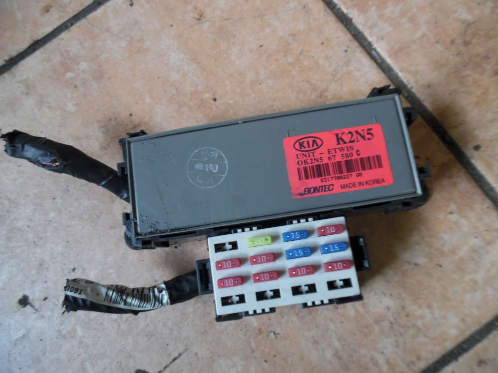 Kia Shuma II Steuerger�t Sicherungkasten 0K2N567580 