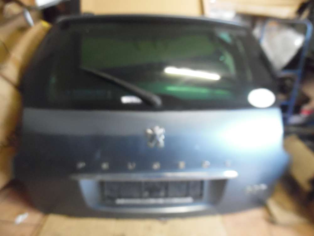Peugeot 807 Heckklappe Heckdeckel Heckscheibe Gris Fer metallic EZW