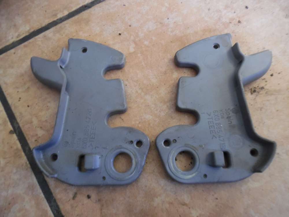 VW Lupo 6X Halter Klapphebel Rcksitzbank 6X0885471 6X0885472