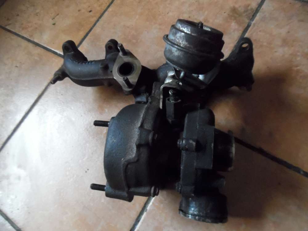 VW Passat 3B 1.9TDI Turbolader mit Abgaskr�mmer 038145702G 