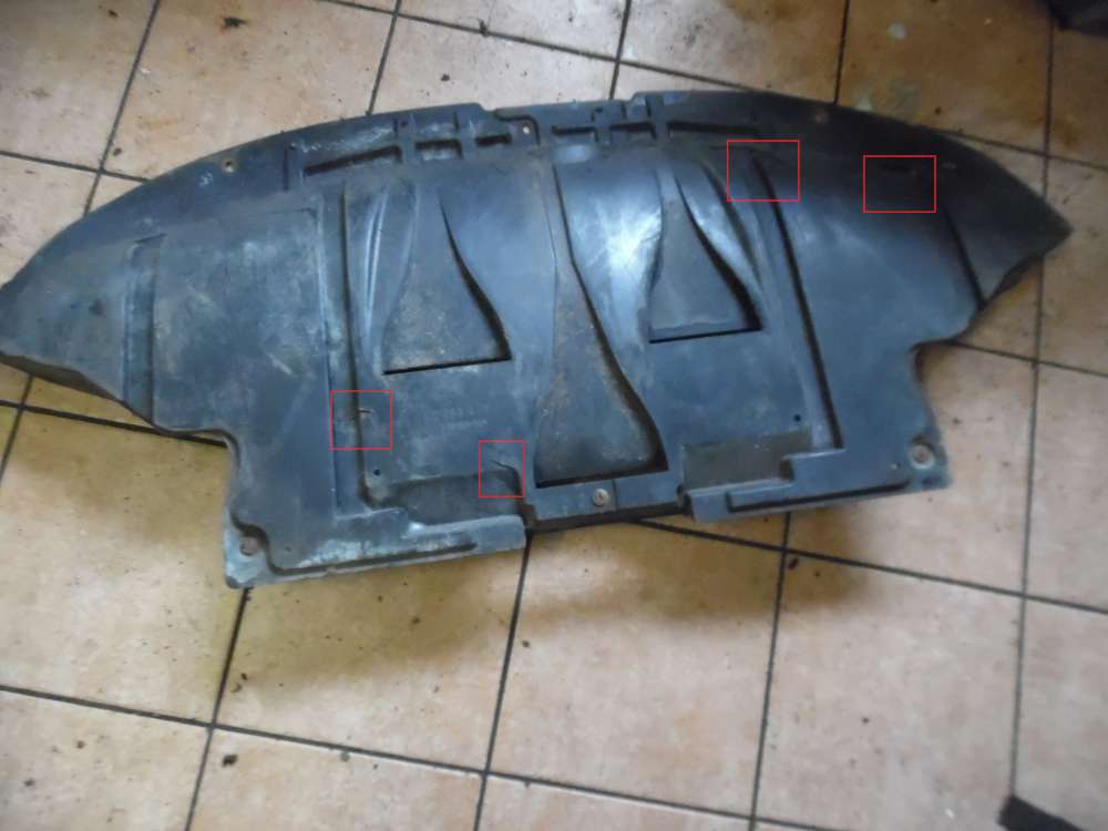 Audi A4 B5 Unterfahrschutz Motorabdeckung 8D0863823
