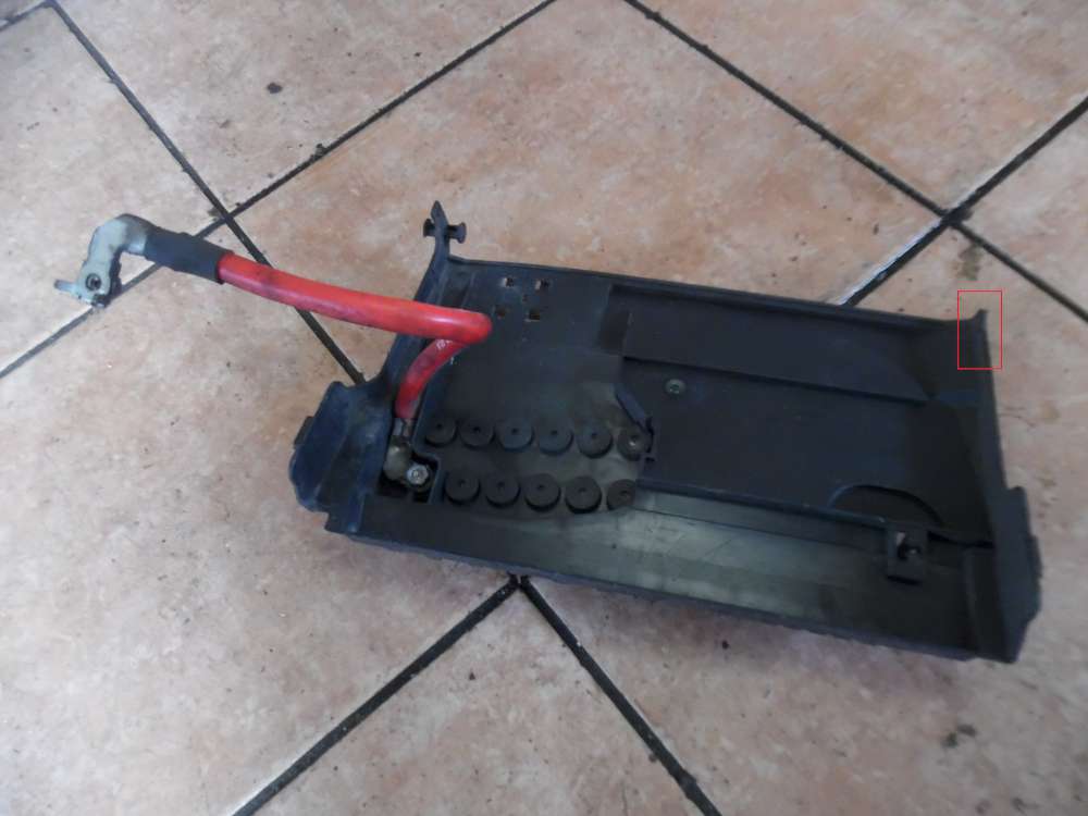 VW Polo 9N Sicherungskasten mit Batteriekabel 6Q0971228 6Q0937550