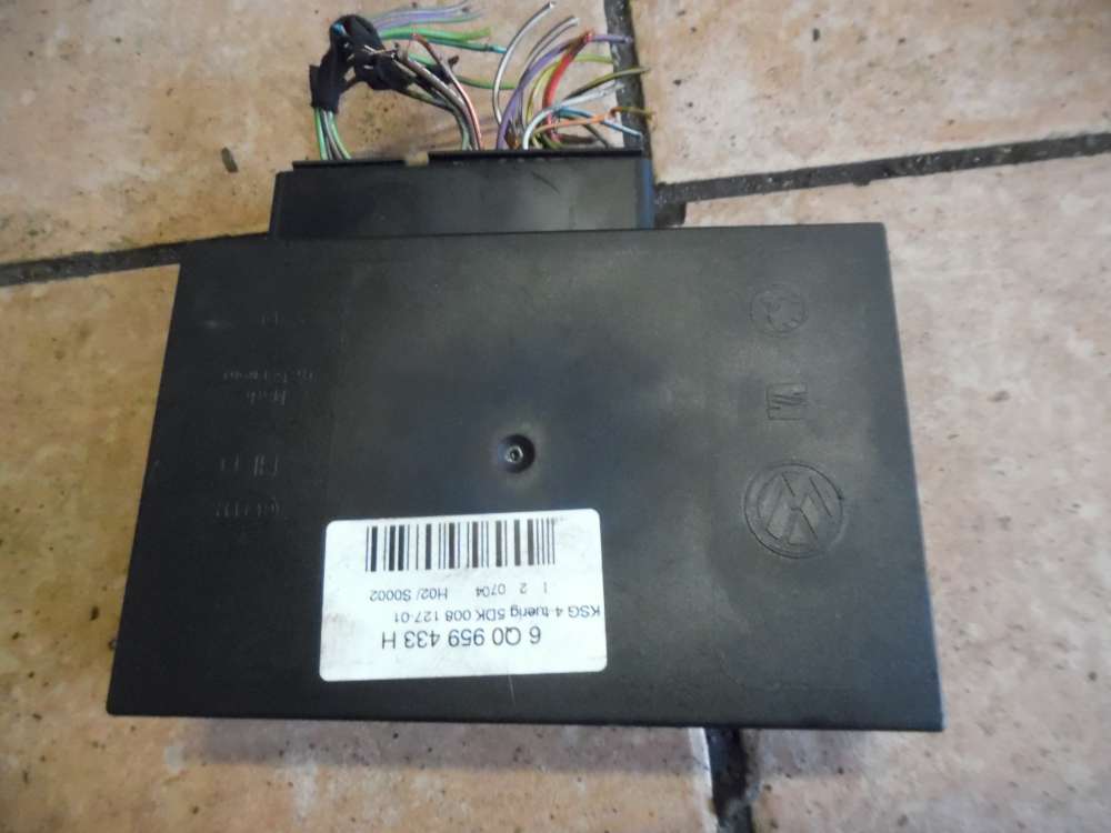 VW Polo 9N Komfortsteuerger�t Steuerger�t 6Q0959433H