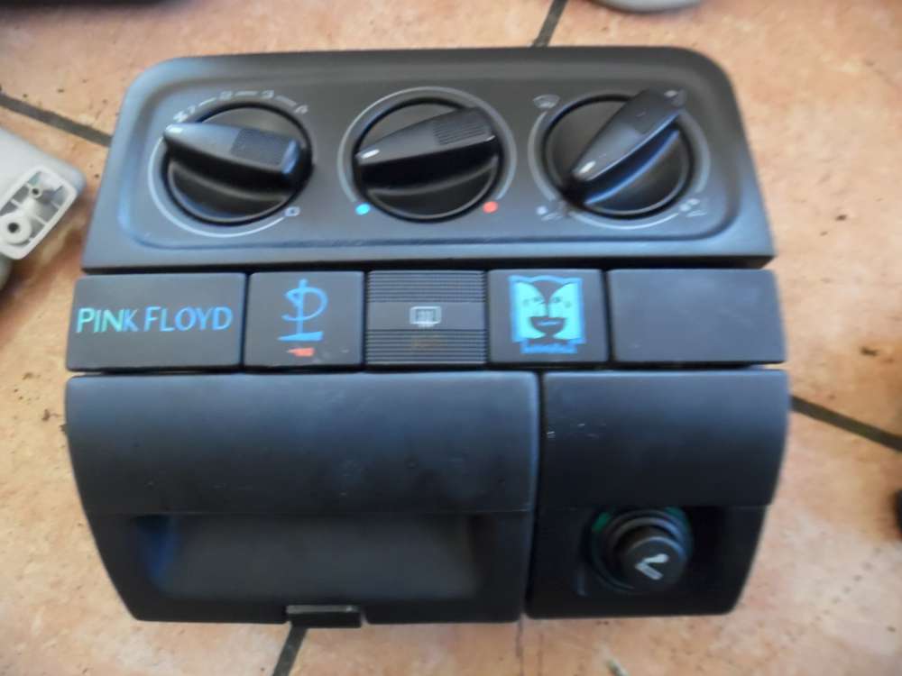 VW Golf III Heizungsbet�tigung Ablagefach Schalter 1H1857305 1J0820045 