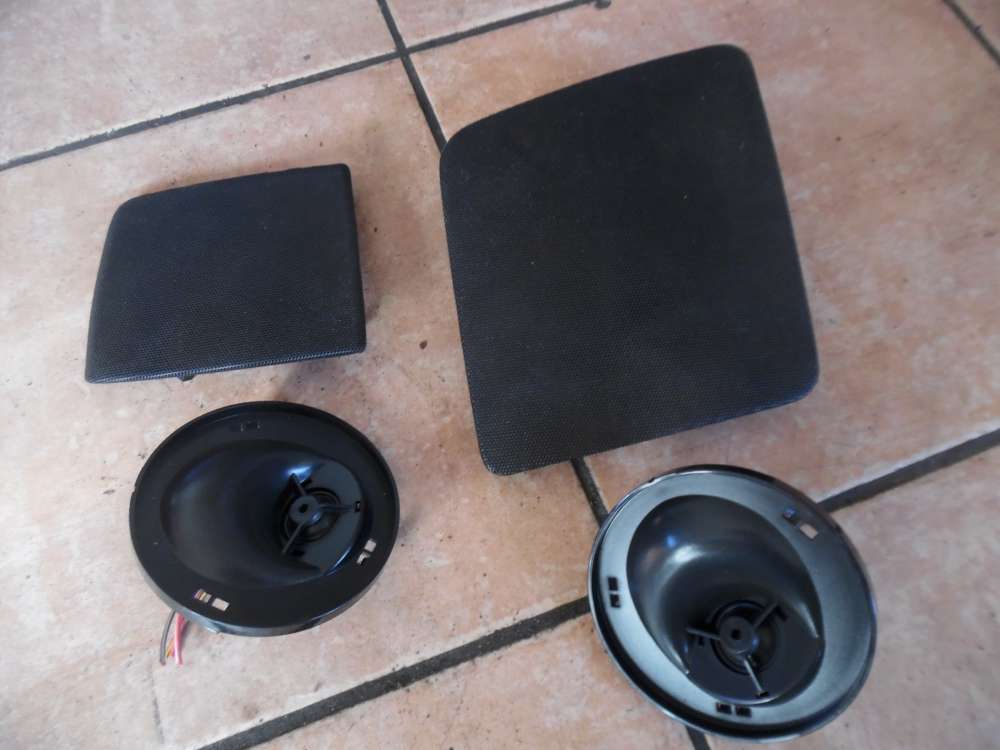 VW Golf III Lautsprecher Hocht�ner mit Abdeckung 1H0035411 1H1857209 1H1857210